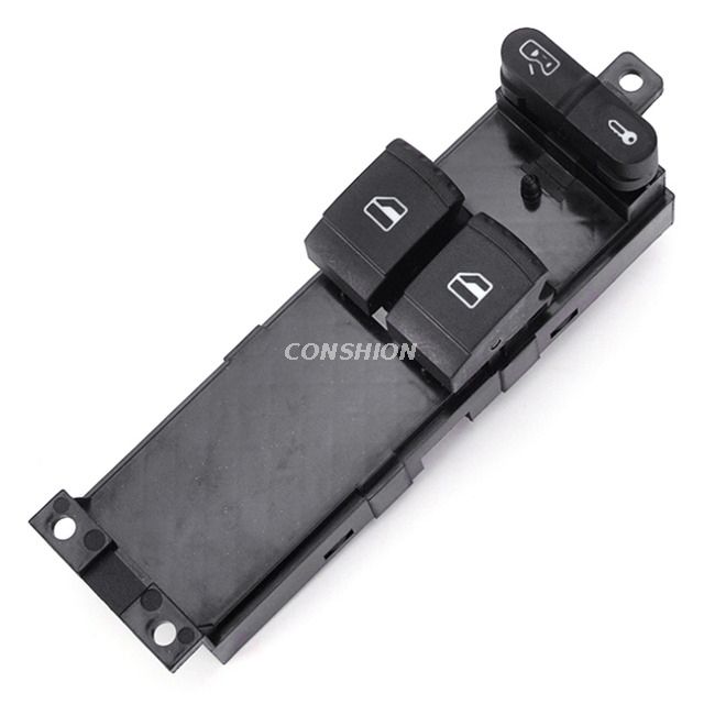 1J3959857A / 1J3959857B Interrupteur de fenêtre pour Skoda Fabia et Octavia