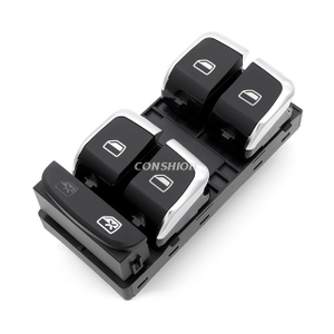 8U0959851A / 8K0959851F Interrupteur de fenêtre maître - pour Audi A4 / A5 / Q3 / Q5