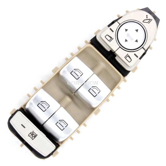 2059056811 Interrupteur de fenêtre beige - pour la classe C Benz