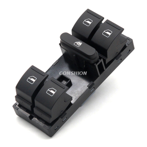 1k4959857b Interrupteur de fenêtre pour Volkswagen Jetta / Tiguan / Polo / Vento