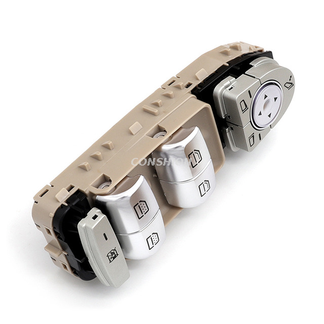 2229052004 Commutateur de fenêtre beige - pour la classe S de Benz